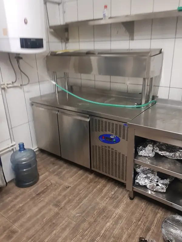 CSA İnox Kadıköy Servisi 1 Tezgâh tipi hazırlık soğutucusu — CSA İnox Kadıköy Servisi | Kar-Ser Teknik saha çalışması